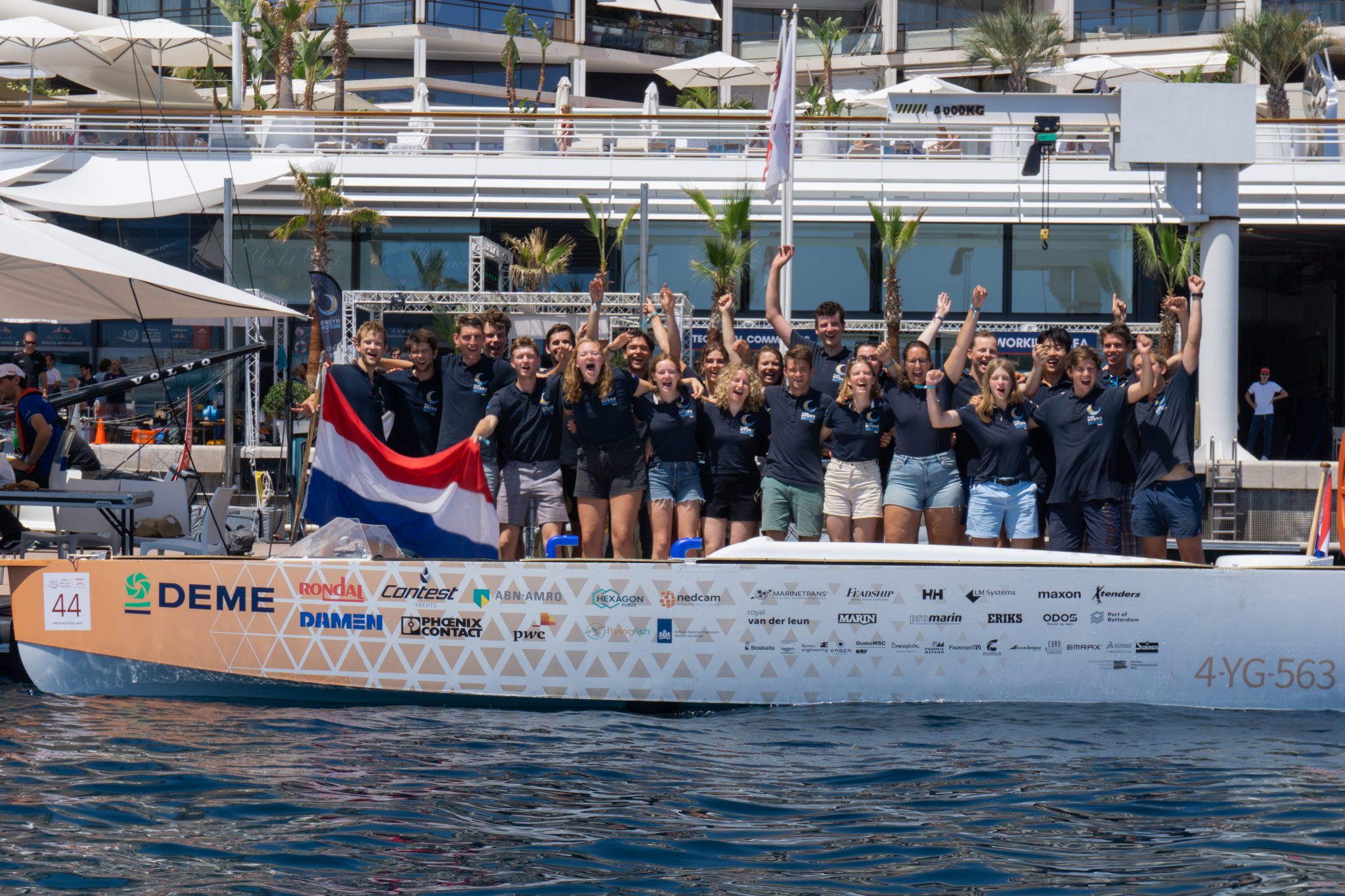 hydromotion-team-tu-delft-at-royal-van-der-leun-2023