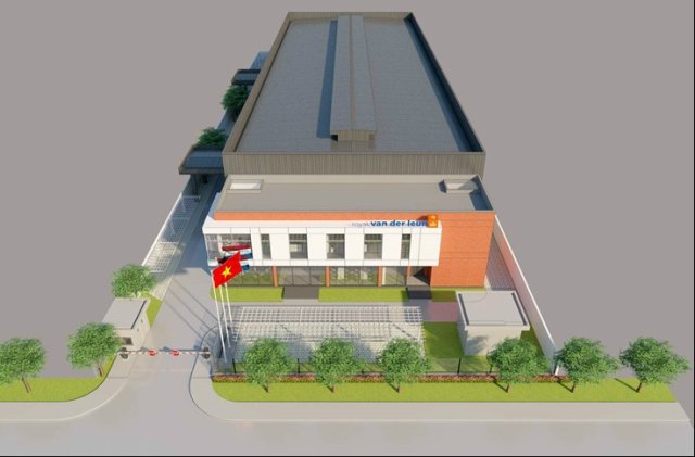 1 New office and workshop sketch for van der leun vietnam - Diep- Hoang Hong,  - martin den breejen