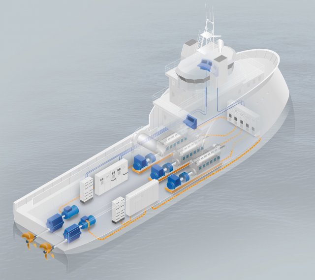 Ilustratie schip 1 - kaal