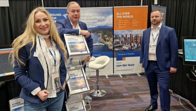 Royal Van der Leun Canada Maritech 2023 Vancouver Martin Fred Mirjam