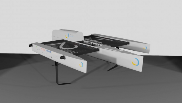 solar boat tu delft printscreen - hydromotion - hydrogen